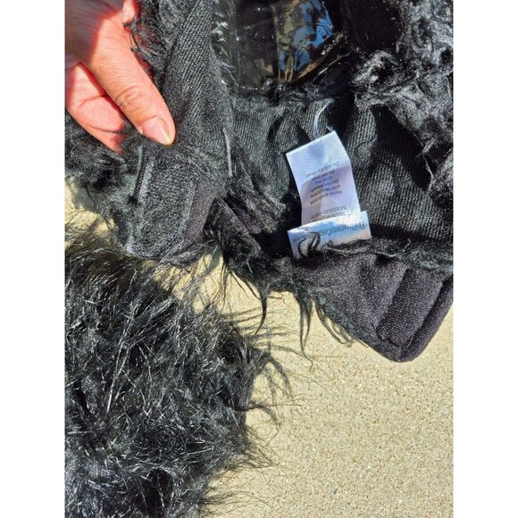 Seasons USA Gorilla Costume Halloween Child Size L 10-12 Black Faux Fur - Picture 13 of 14